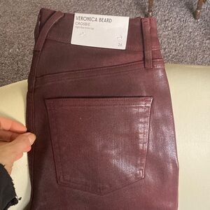 Veronica Beard High Rise Brown Jeans